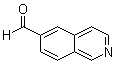 结构式 CAS# 173089-81-1, 6-异喹啉甲醛