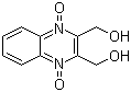 structure of CAS# 17311-31-8, 2,3-Quinoxalinedimethanol 1,4-dioxide;2,3-Bis(hydroxymethyl)quinoxaline 1,4-dioxide