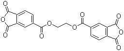 结构式 CAS# 1732-96-3, 1,2,4-苯三羧酸 1,2-酐亚乙基酯