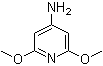 structure of CAS# 17325-39-2, 2,6-Dimethoxy-4-pyridinamine