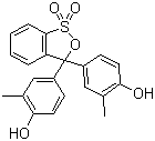结构式 CAS# 1733-12-6, 甲酚红; 邻甲酚红; 邻甲酚磺酰酞