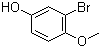 结构式 CAS# 17332-12-6, 3-溴-4-甲氧基苯酚