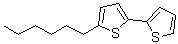 5-Hexyl-2,2'-bithiophene molecular structure (CAS 173448-31-2)