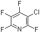 3-氯-2,4,5,6-四氟吡啶分子结构 (CAS 1735-84-8)