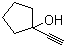 structure of CAS# 17356-19-3, 1-Ethynylcyclopentanol;1-(1-Ethynyl)-1-cyclopentanol