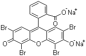 Acid Red 87 molecular structure (CAS 17372-87-1)