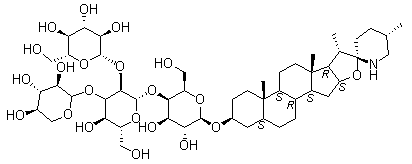 structure of CAS# 17406-45-0, Lycopersicin;NSC 234440; NSC 9223