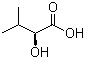 (S)-(+)-2-Hydroxy-3-methylbutanoic acid molecular structure (CAS 17407-55-5)