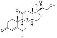 Methylprednisolone Impurity 10 molecular structure (CAS 1746-38-9)