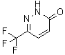 structure of CAS# 174607-36-4, 6-(Trifluoromethyl)-3(2H)-pyridazinone;6-Trifluoromethylpyridazin-3(2H)-one