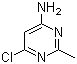 结构式 CAS# 1749-68-4, 2-甲基-4-氨基-6-氯嘧啶