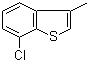 7-Chloro-3-methyl benzo[b]thiophene  molecular structure (CAS 17514-68-0)
