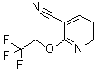 2-(2,2,2-Trifluoroethoxy)-3-pyridinecarbonitrile molecular structure (CAS 175277-89-1)