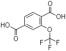structure of CAS# 175278-21-4, 2-(Trifluoromethoxy)terephthalic acid