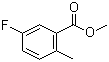 structure of CAS# 175278-29-2, Methyl 5-fluoro-2-methylbenzoate