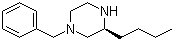 (S)-3-丁基-1-(苯基甲基)哌嗪分子结构 (CAS 175357-61-6)