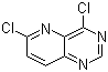 4,6-二氯吡啶并[3,2-d]嘧啶分子结构 (CAS 175358-02-8)