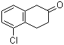 structure of CAS# 17556-19-3, 5-Chloro-2-tetralone;5-Chloro-3,4-dihydronaphthalen-2(1H)-one