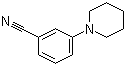 3-哌啶-1-基苯腈分子结构 (CAS 175696-74-9)