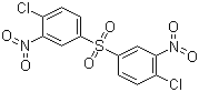 Bis(4-chloro-3-nitrophenyl)sulphone  molecular structure (CAS 1759-05-3)