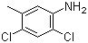 structure of CAS# 17601-75-1, 2,4-Dichloro-5-methylaniline