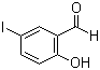 2-Hydroxy-5-iodobenzaldehyde molecular structure (CAS 1761-62-2)