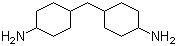 structure of CAS# 1761-71-3, 4,4'-Diaminodicyclohexyl methane ;4,4'-Methylenebis(cyclohexylamine); Bis(4-aminocyclohexyl)methane