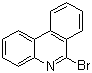 structure of CAS# 17613-40-0, 6-Bromophenanthridine