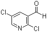 structure of CAS# 176433-49-1, 2,5-Dichloropyridine-3-carboxaldehyde