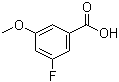 3-Fluoro-5-methoxybenzoic acid molecular structure (CAS 176548-72-4)