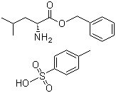 结构式 CAS# 17664-93-6, D-亮氨酸苄酯对甲苯磺酸盐
