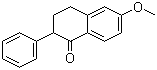6-Methoxy-2-phenyltetralone molecular structure (CAS 1769-84-2)