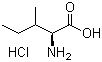 L-Isoleucine hydrochloride molecular structure (CAS 17694-98-3)