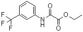 氧代[[3-(三氟甲基)苯基]氨基]乙酸乙酯分子结构 (CAS 17738-86-2)
