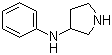 N-Phenylpyrrolidin-3-amine molecular structure (CAS 17741-13-8)