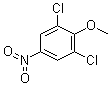 结构式 CAS# 17742-69-7, 2,6-二氯-4-硝基苯甲醚