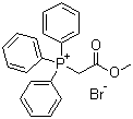 structure of CAS# 1779-58-4, (Carbomethoxymethyl)triphenylphosphonium bromide;CMMTPPB
