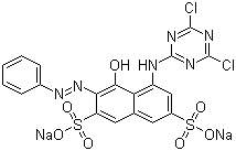 结构式 CAS# 17804-49-8, 活性红 2; 活性艳红 X-3B