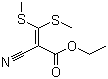 结构式 CAS# 17823-58-4, 3,3-双(甲硫基)-2-氰基丙烯酸乙酯