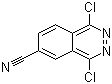 结构式 CAS# 178308-61-7, 1,4-二氯酞嗪-6-甲腈
