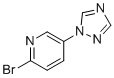 structure of CAS# 1783937-64-3, 2-bromo-5-(1H-1,2,4-triazol-1-yl)pyridine