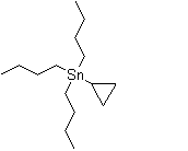 Tributylcyclopropylstannane molecular structure (CAS 17857-70-4)