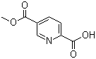 结构式 CAS# 17874-79-2, 5-(甲氧羰基)-2-吡啶羧酸