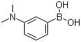 结构式 CAS# 178752-79-9, 3-(二甲基氨基)苯硼酸