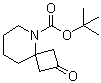 2-Oxo-5-azaspiro[3.5]nonane-5-carboxylic acid 1,1-dimethylethyl ester molecular structure (CAS 1788041-51-9)