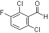structure of CAS# 178813-77-9, 2,6-Dichloro-3-fluorobenzaldehyde