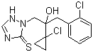 结构式 CAS# 178928-70-6, 丙硫菌唑