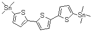 [2,2':5',2''-Terthiophene]-5,5''-diylbis[trimethylstannane] molecular structure (CAS 178931-63-0)