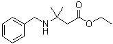 structure of CAS# 17945-54-9, Ethyl 3-(benzylamino)-3-methylbutyrate;N-(Phenylmethyl)-beta,beta-dimethyl-beta-alanine ethyl ester; NSC 150323