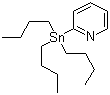 结构式 CAS# 17997-47-6, (2-吡啶基)三丁基锡烷